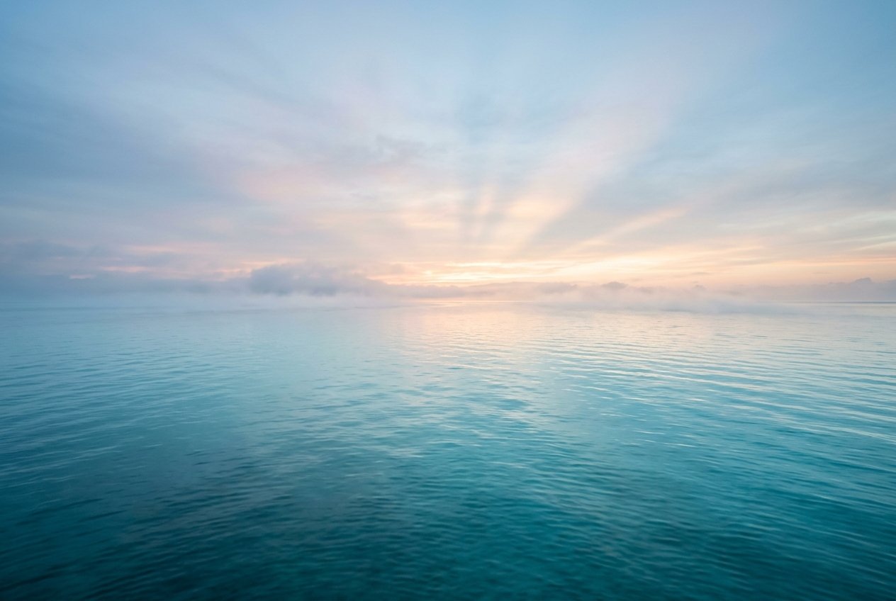 Calm ocean